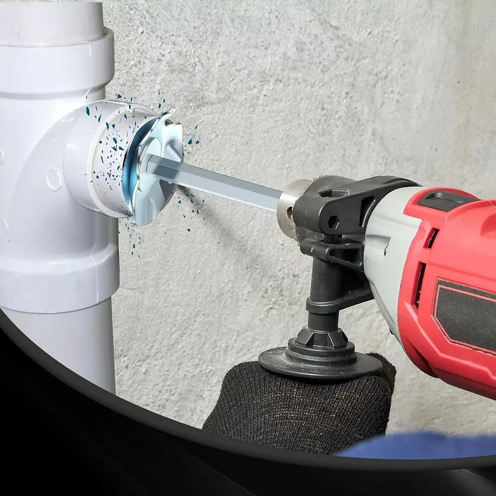 Replacement Plumbing Fittings PVC Fitting Socket Saver Alloy Steel Universal Pipe Reamer Tool Pipe Cutter Pipe Deburring Tool