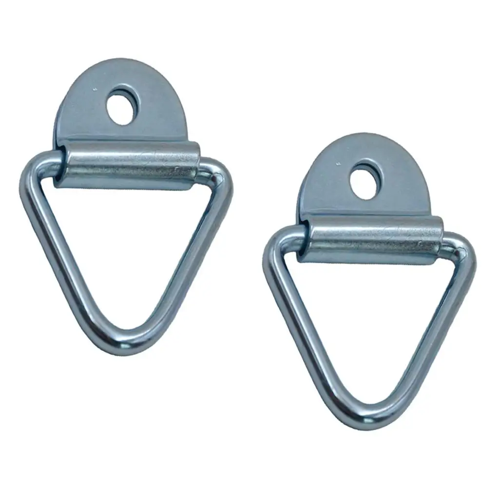 Tie Down Lashing Ring Heavy Duty Surface Mount Lashing Eye for Truck Trailer Van Boat Horsebox Zinc Plated