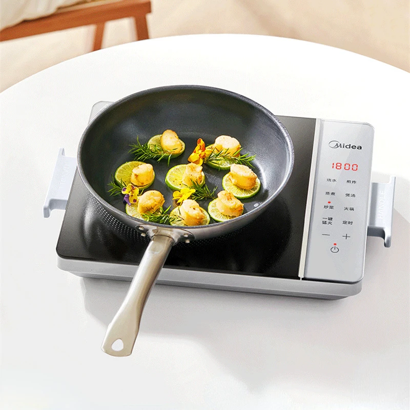 Nowy platynowy kuchenka indukcyjna wiertniczy 220V/2200W urządzenie kuchenne fogão de indução estufa electrica de cocina 인션,