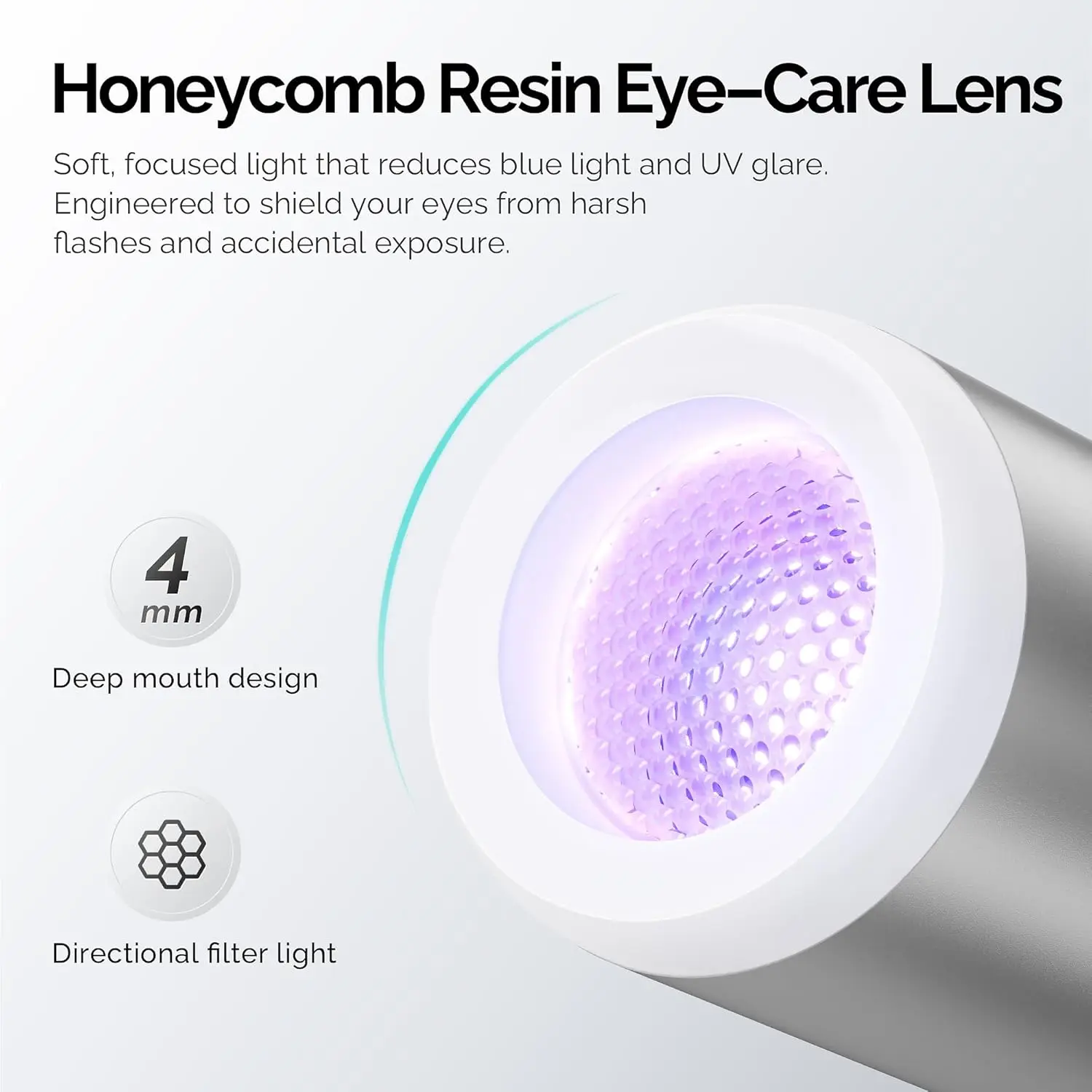 磁気充電付きジェルネイル用ハンドヘルドUVライト – ポータブルLEDネイルランプ、コードレスドライヤー – グレー