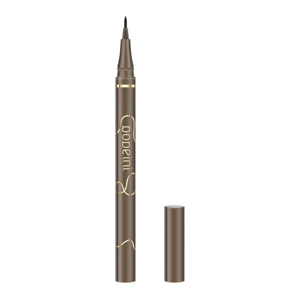 Vloeibare Eyeliner Potlood Zwart Bruin Langdurige Gemakkelijk Water Eyeliner Waterdicht Oog Potlood Voor Vrouwen Oogmake-Up Cosmetica X4f7