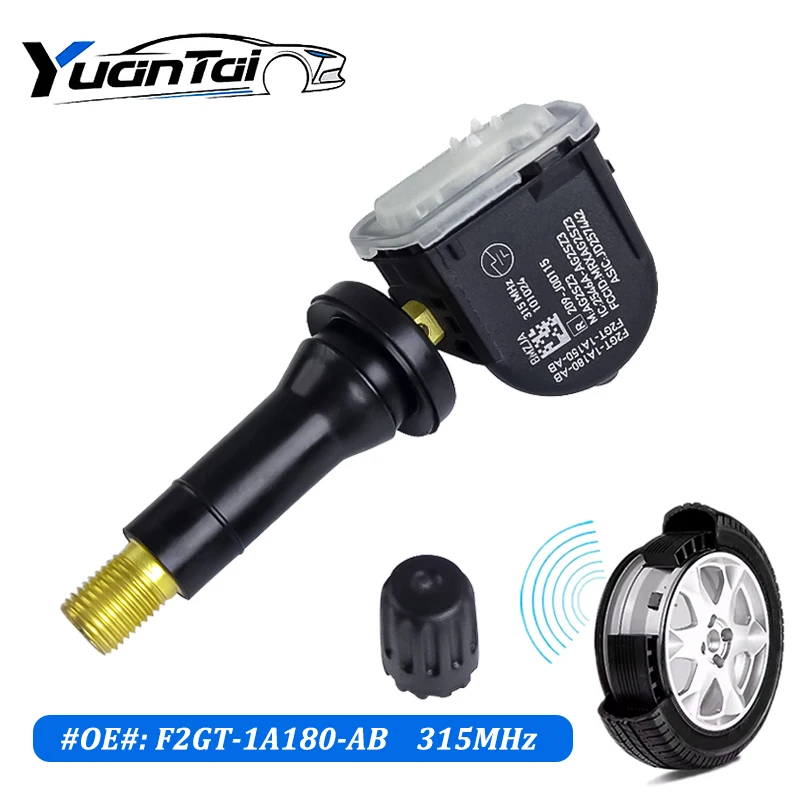 ใหม่ 315MHz TPMS เซ็นเซอร์ความดันยางรถ F2GT-1A180-AB สําหรับ 2015-2017 Lincoln Continental Nautilus MKX MKX Mark-LT F2GT-1A150-AB