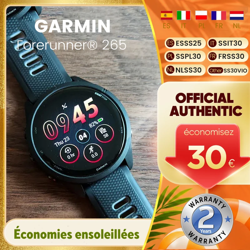 Reloj Inteligente Garmin Forerunner 265