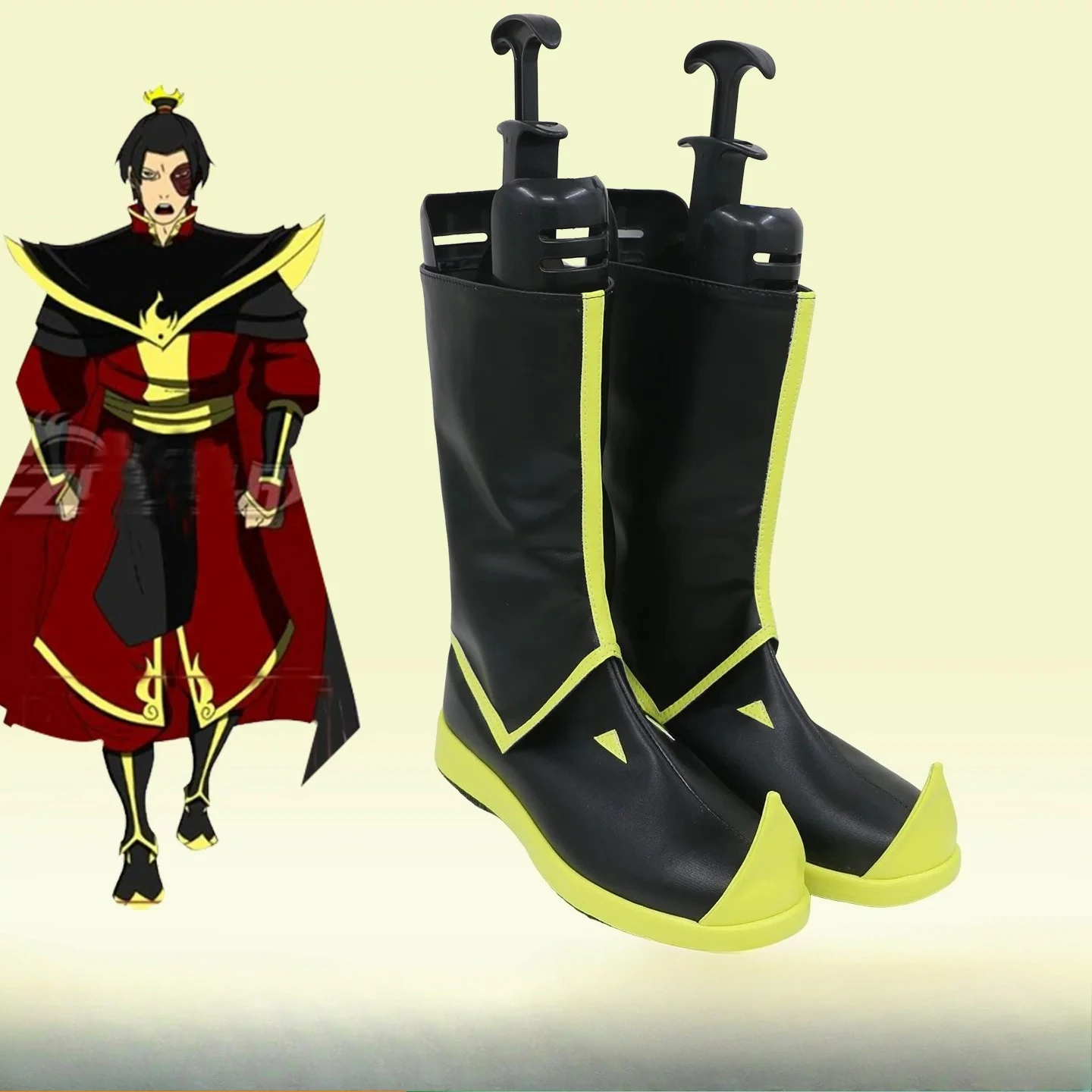 Anime The Shoes are Suitable for Cosplay Zuko Custom Made Cosplay Shoes Boots Halloween Props