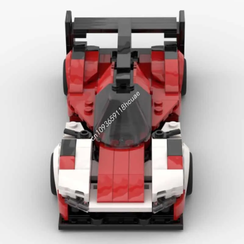 282 pçs mocorschess le mans cidade campeões supercar modelo blocos de construção criativo tijolo brinquedos diy educação presentes natal