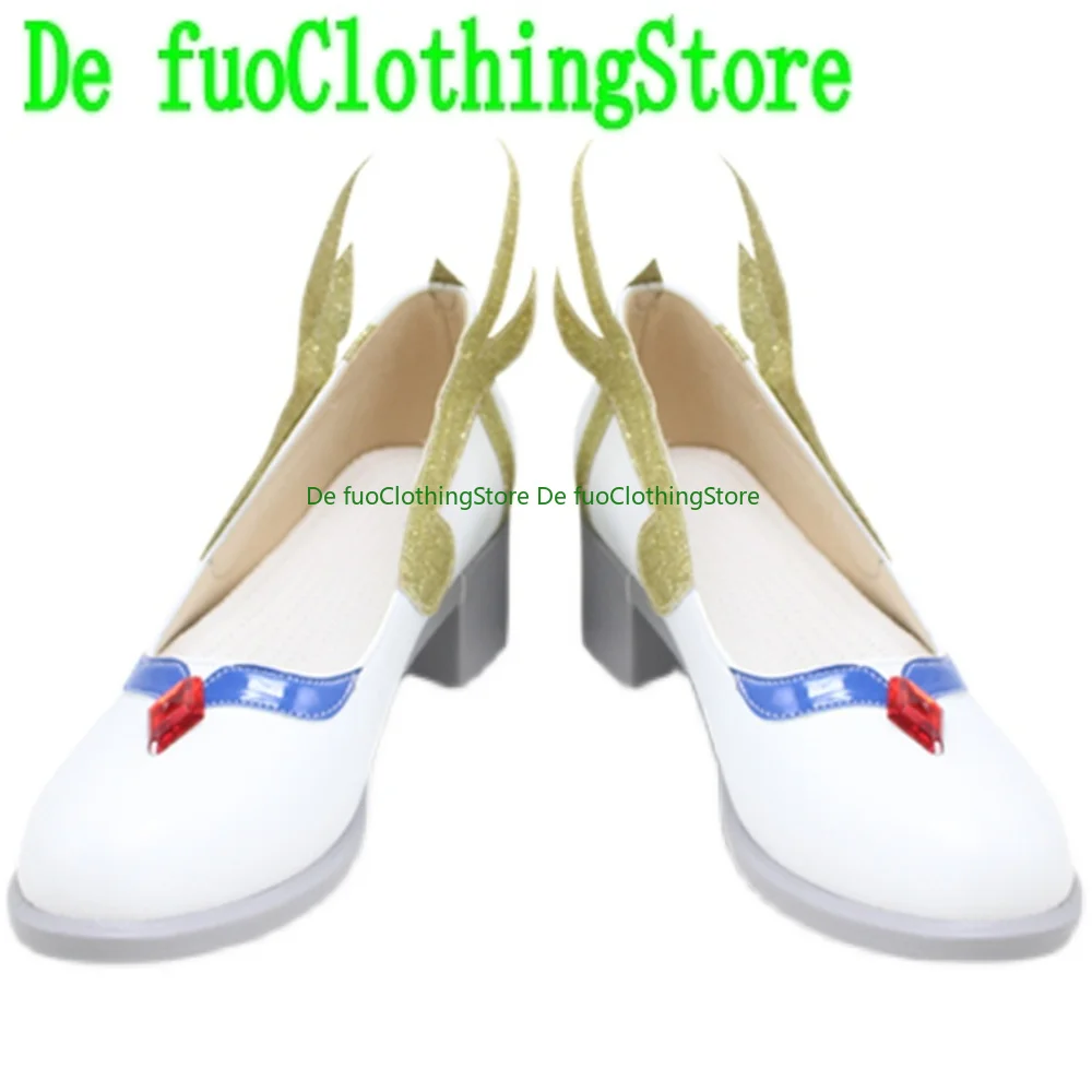 ร้านเสื้อผ้าเดฟู รองเท้าคอสเพลย์เกม Genshin Impact ตัวละครกันยู สำหรับงานฮาโลวีน คริสต์มาส งานปาร์ตี้ อนิเมะ