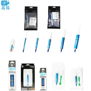 Peso líquido 1/3/7/15/30 gramas cinza GD-2 Тмоvela199 pasta de graxa condutora térmica composto de dissipador de calor de gesso para cpu gpu ssy ba