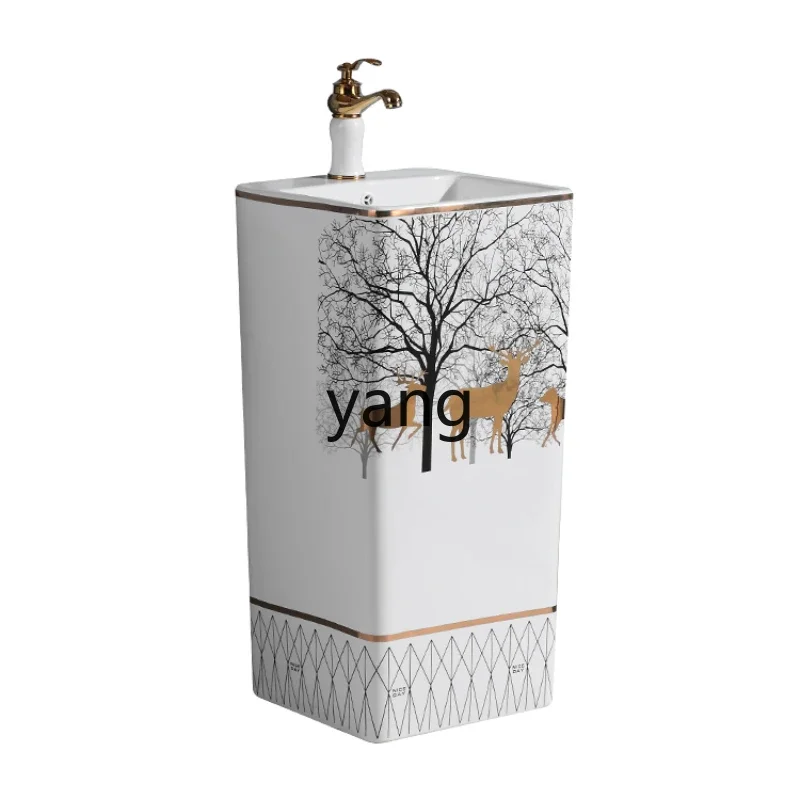 

Lcx column Phnom Penh wash basin Floor-to-ceiling wash basin Ceramic wash basin integrated