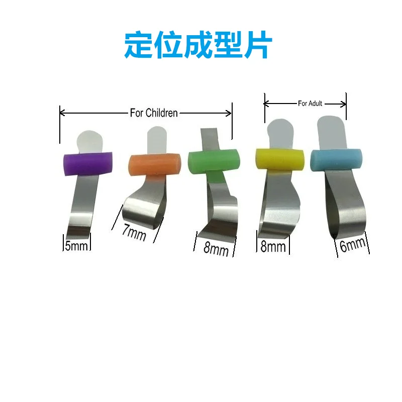 

Dentals Material Metal Sheet, Oral Sheet with Positioner 20 Fillings for Children and Adults