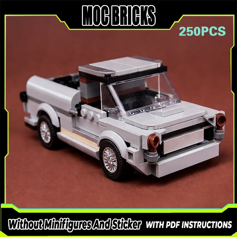 

City Car Model MOC Building Bricks Agricultural Pickup Truck Modular Technology Gifts Holiday Assemble Children Toys Suit