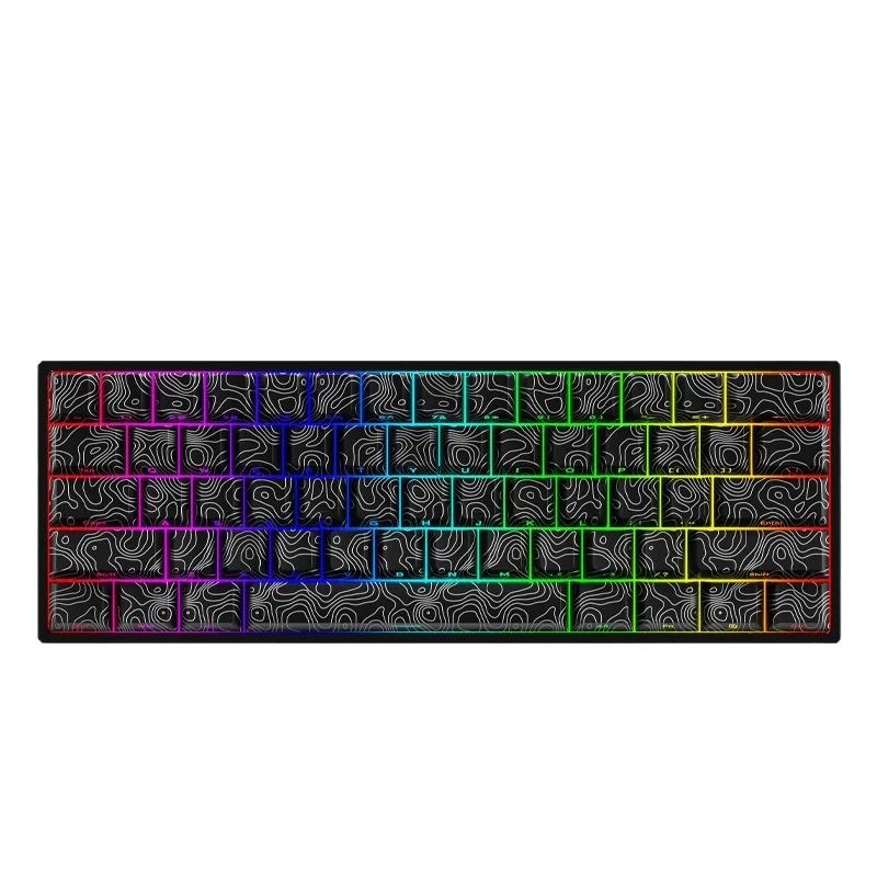 

Wired magnetic axis mechanical keyboard RGB backlit adjustable keystroke gaming keyboard