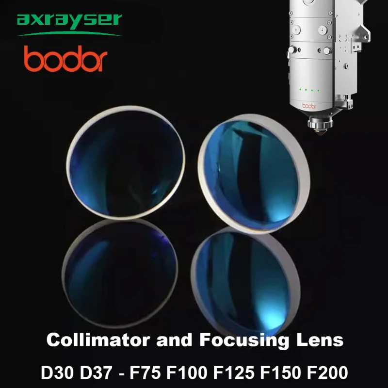 

Bodor Collimator/ Focusing Lenses D30 D37 F75 F100 F125 F150 F200 0-15kw for Bodor Laser Cutting Head