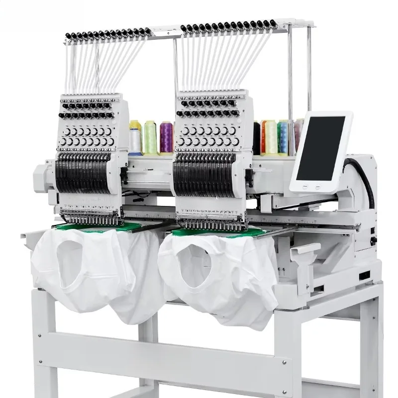 Industrial Multi Head Embroidery Equipment Computerized Machine for Textile and Clothing Applications