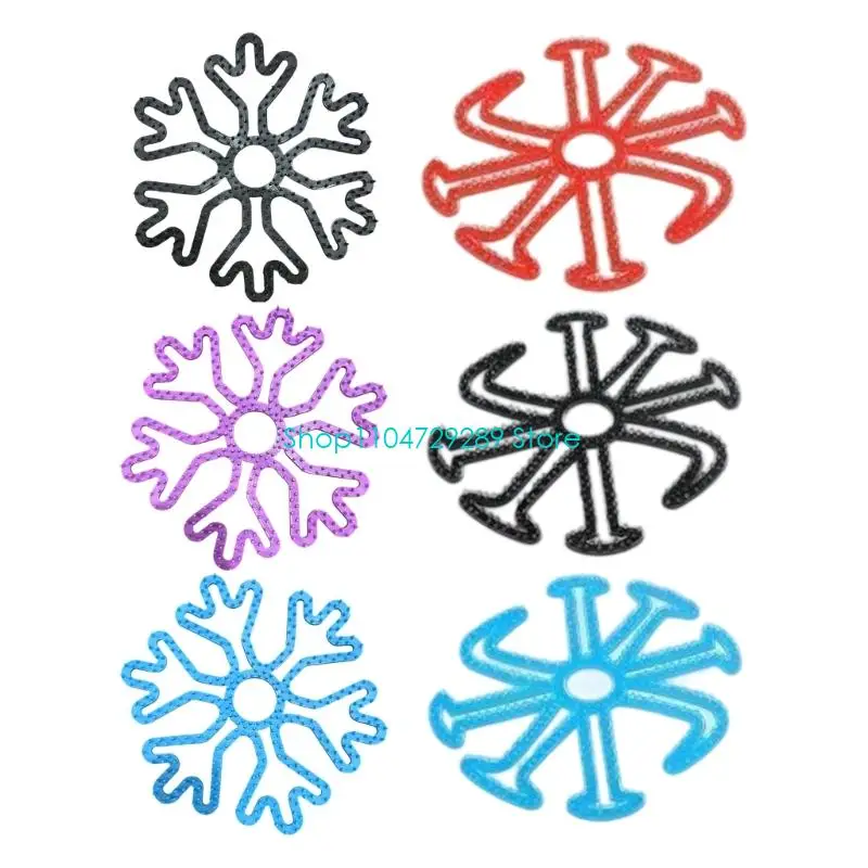 

D8KE Silicone Helmets Liner Pad Washable Anti Flat Hair Design Breathable Inner Cushions for Motorcycle Bike Electric Scooters