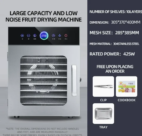 8.5kg Vacuum Freeze Dryer Household & Commercial Use for Candy Seafood Vegetable Fruit image 3