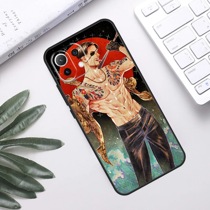 Japan Yakuza Case For POCO F5 X3 X5 Pro F3 F4 GT M5s C40 Back Cover For Xiaomi 13 12 Lite 11T 12T Pro 12X