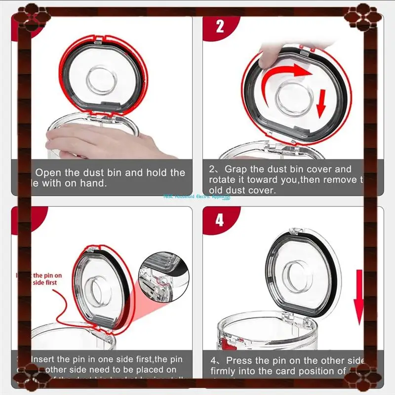 تسليم 24 ساعة للمكنسة الكهربائية دايسون V7 V8 SV10 مجمع الغبار الغطاء السفلي حلقة لإحكام الإغلاق صندوق النفايات ملحق مفك البراغي