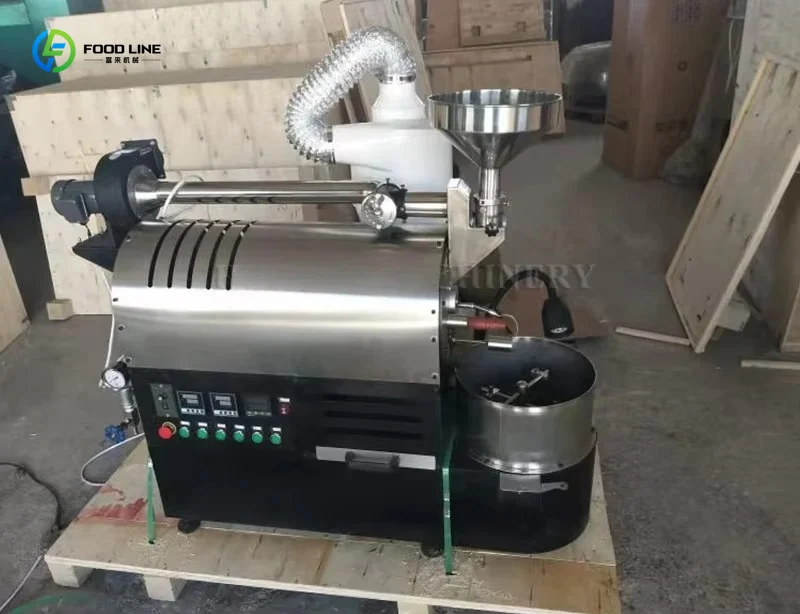 Multi Use Industrial Commercial Coffee Roaster for Small Large Batch Roasting Plant Custom