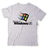 W95 Computer Tshirt Unisex Retro Vintage 90's Iconic Desktop OS Programme