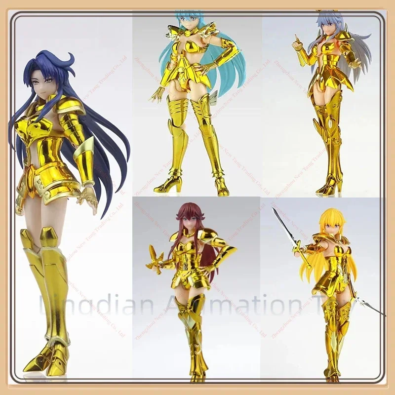 GT Saint Seiya Myth Cloth EX Gemini Cheryl Virgo Verna Scorpio Geraldine Pisces Venus Aries Dolores Holy Contract action figure