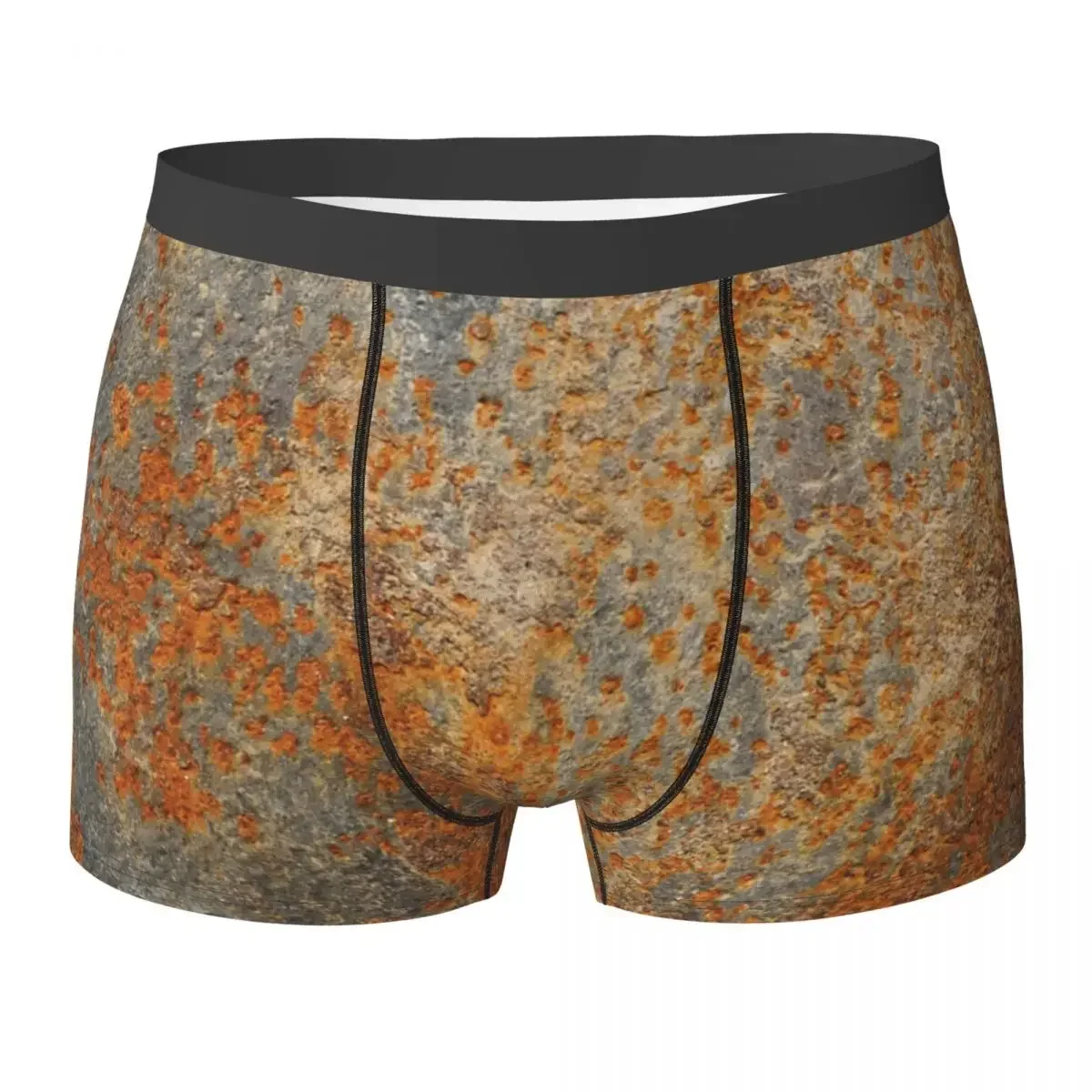 Boxer Underpants Shorts Rust Rusty Texture Panties Men's Soft Underwear for Homme Man Boyfriend Gifts