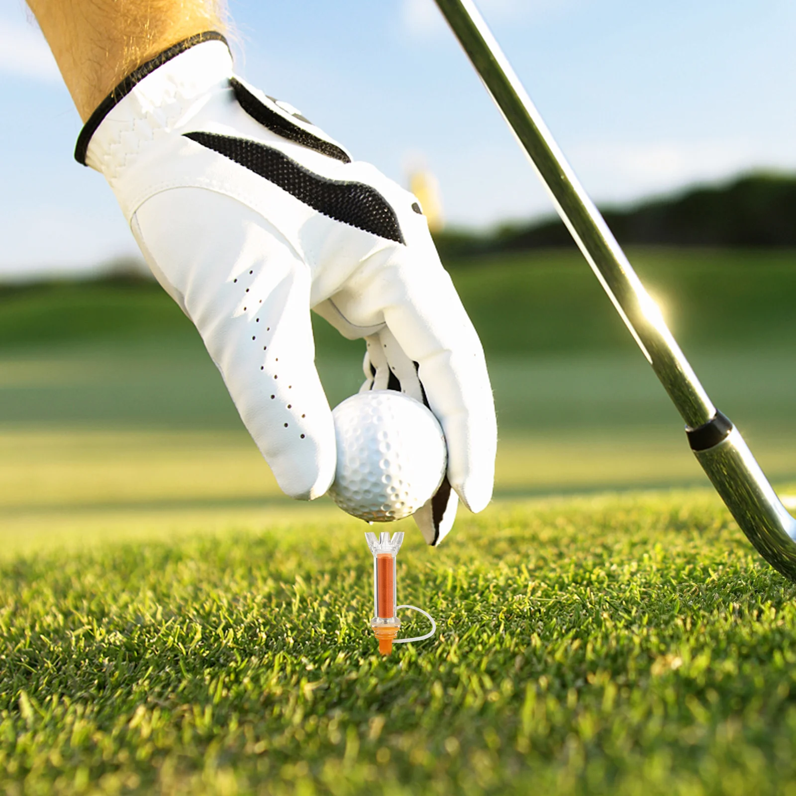 Golfbalrekken Klauwvormige tees Lichtgewicht draagbaar Duurzaam Heldere kleuren Praktisch ontwerp Geweldig cadeau voor golfliefhebbers