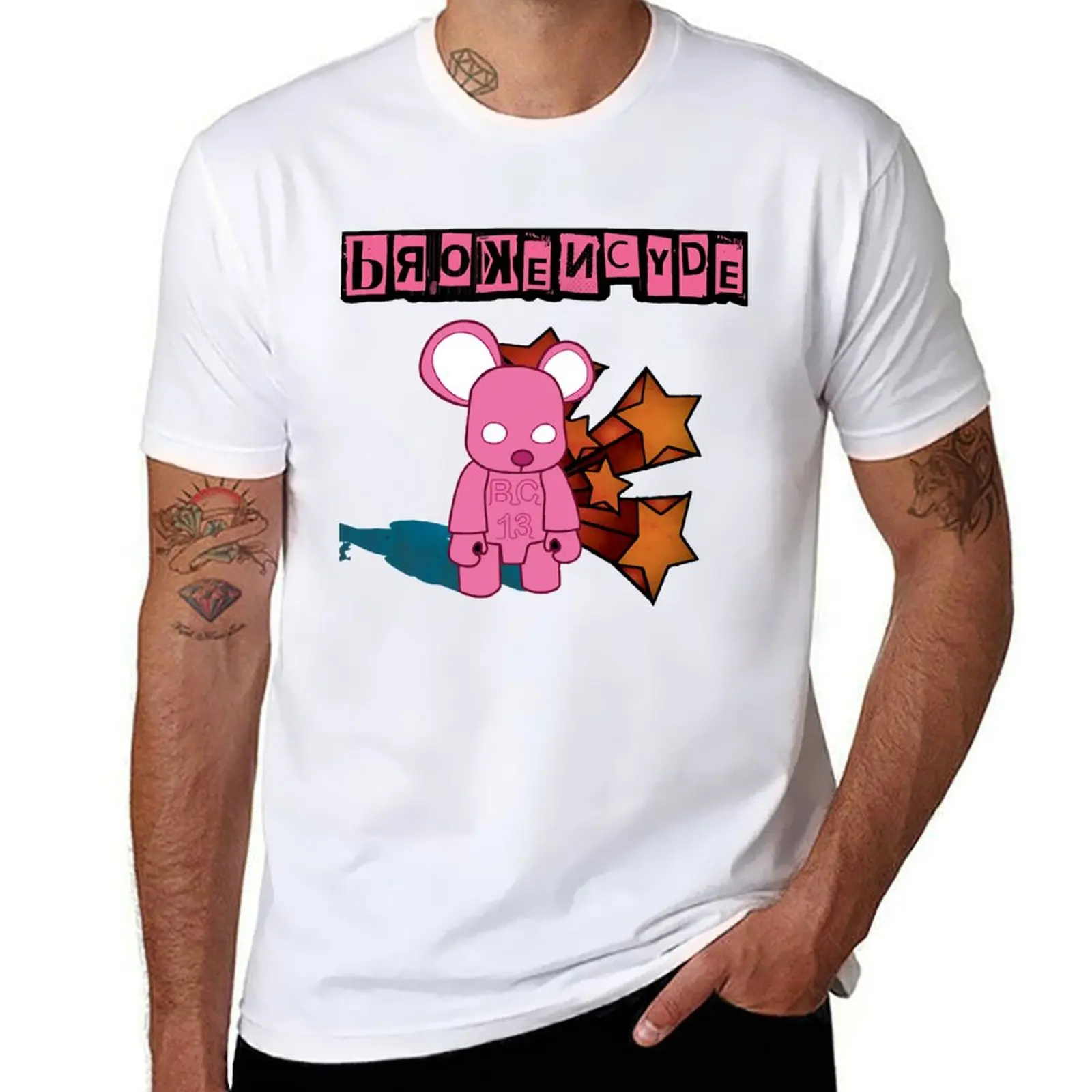 

Brokencyde T-Shirt summer 2025 basketball graphic tees croswit shirt man plus sizes mens t shirts
