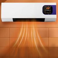 2000W Small Room Air Conditioner Cooling Fan 3 Gears Temperature Adjustable Wall Air Cooler With Remote Control Electric Heater