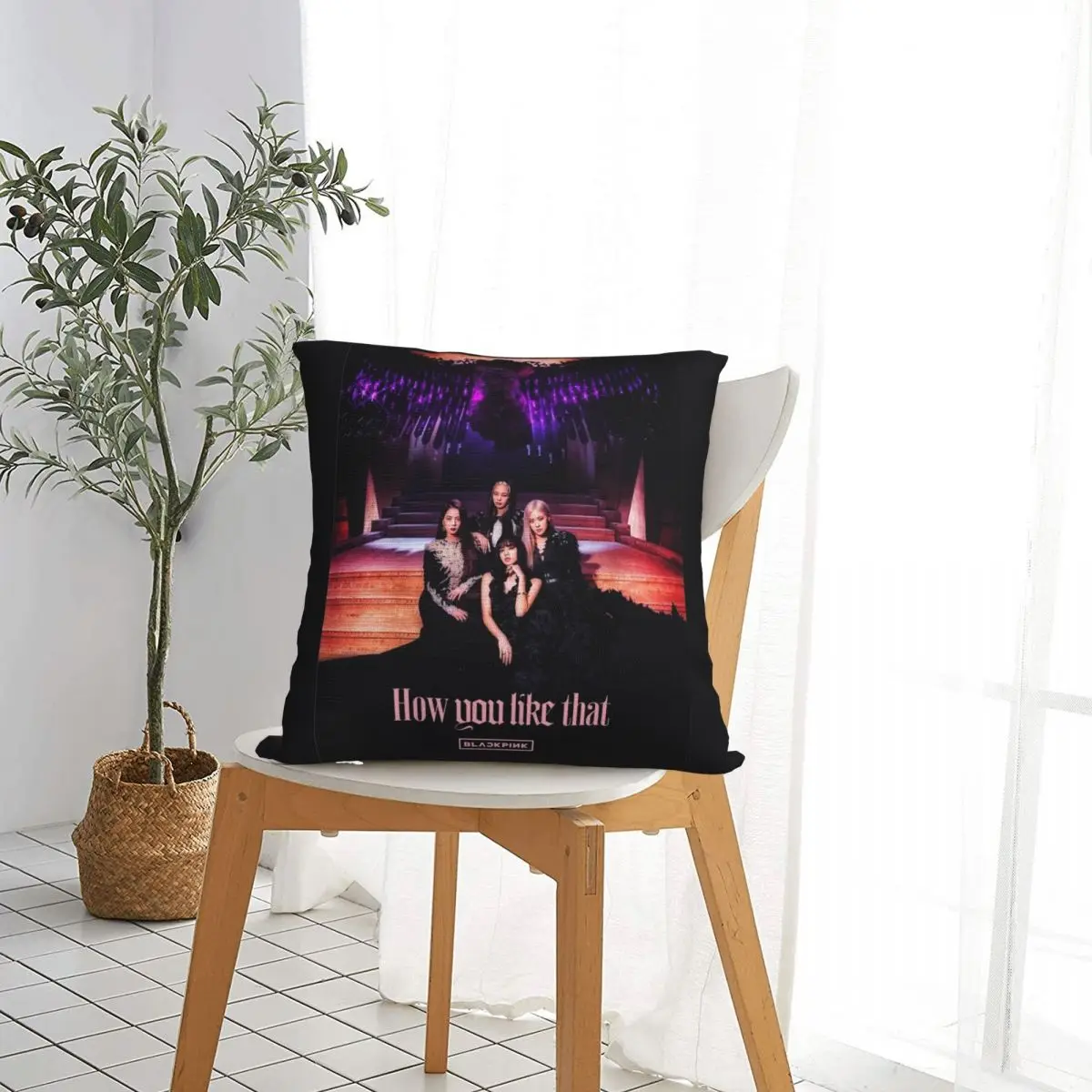 BP BLINK How You Like That Cover Pillow Case Cushion Covers Creative Zipper Decorative Throw Pillow Case Cover for Home 45*45cm