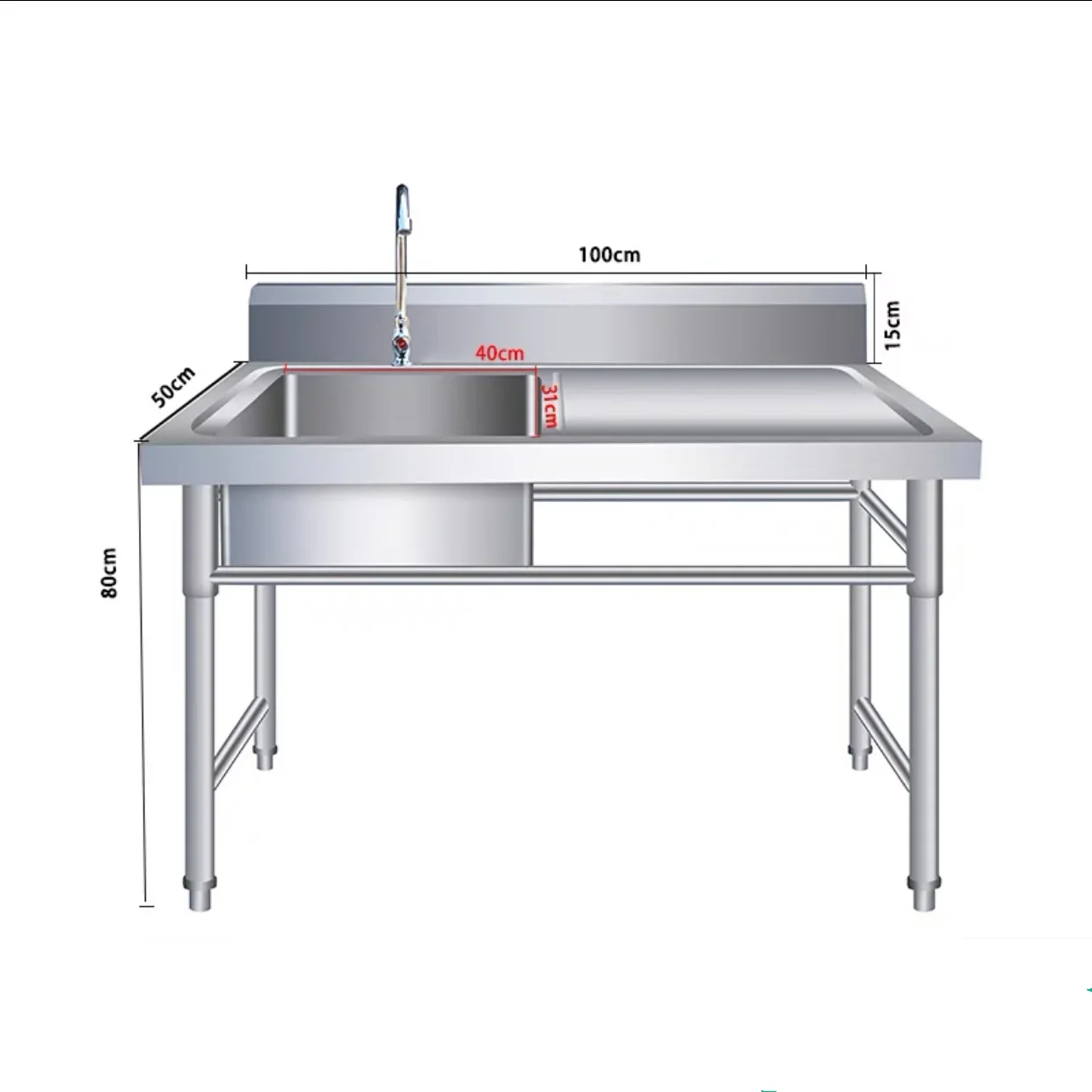 

-stainless Steel Sink For Kitchen Stainless Steel Sink Bench Kitchen Work Benches