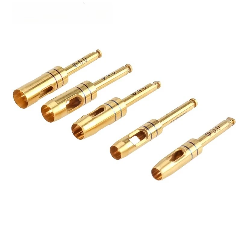 

1PC Dental Implant Terphine Bur Tissue Punch Stainless steel Planting Tools for Handpiece Dental Surgical Instrument