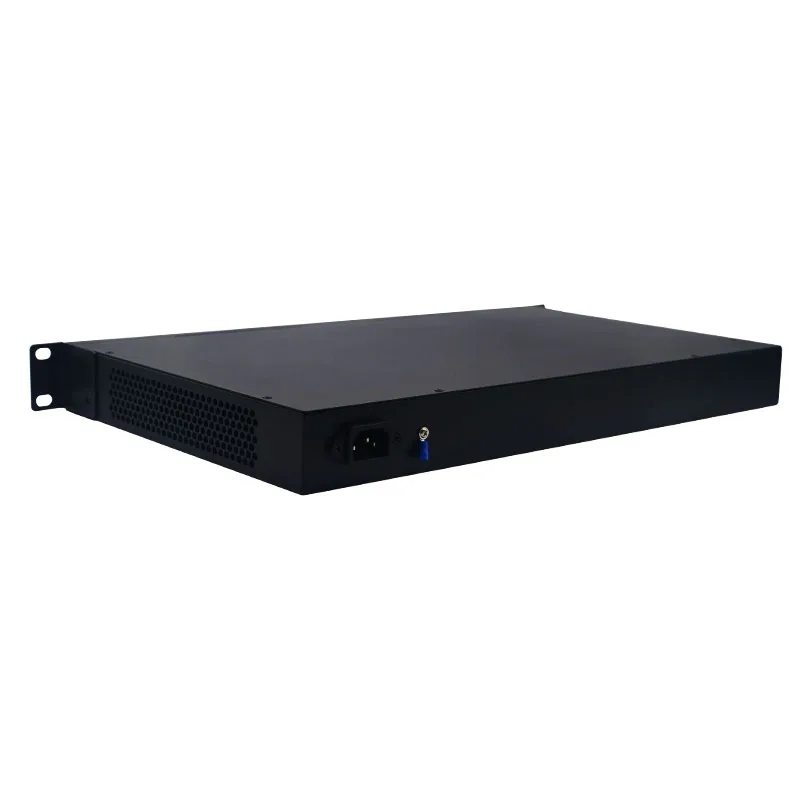 1U Rack 10/100M 16 Port PoE Switch With 2 Gigabit RJ45 Uplink 260W Power Over Ethernet Switch