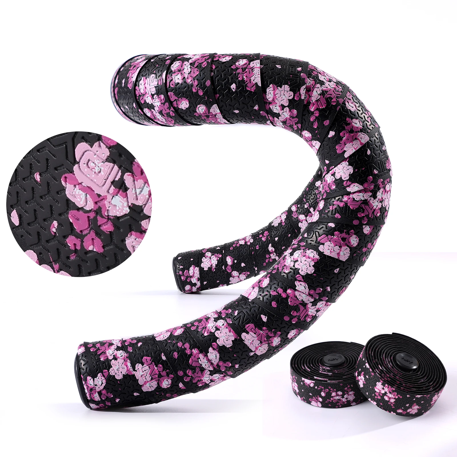 AliExpress NPY Cherry Blossom Handlebar Tape Second Generation Road Bicycle Handlebar Tape Riding Handlebar Strap Bicycle Accessorie