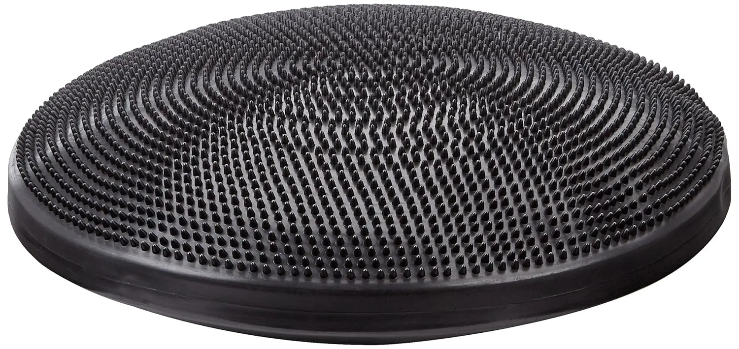 

Inflatable Balance Disc, 23.6" Black, Relieves Back Pain & Improves Posture
