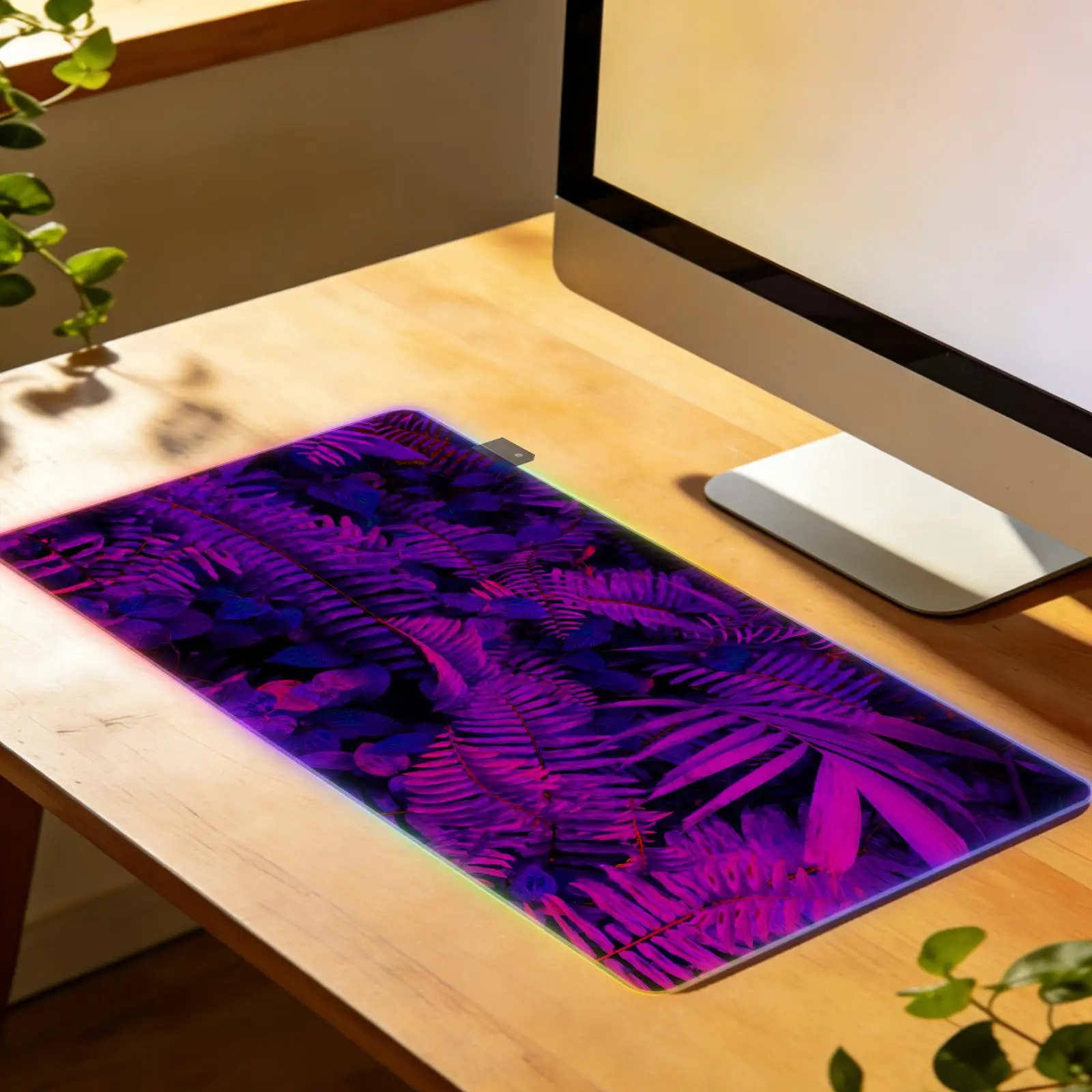 

Коврик для мыши с текстурным рисунком, компьютерный RGB-коврик для мыши, офисный большой игровой коврик для мыши, нескользящий коврик для стола с резиновой основой, 900X400