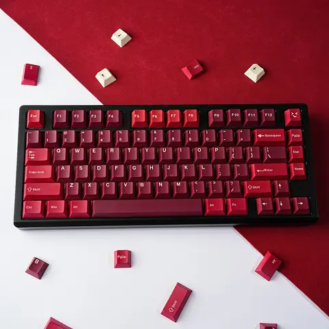 Gmk Redline Keycaps - AliExpress