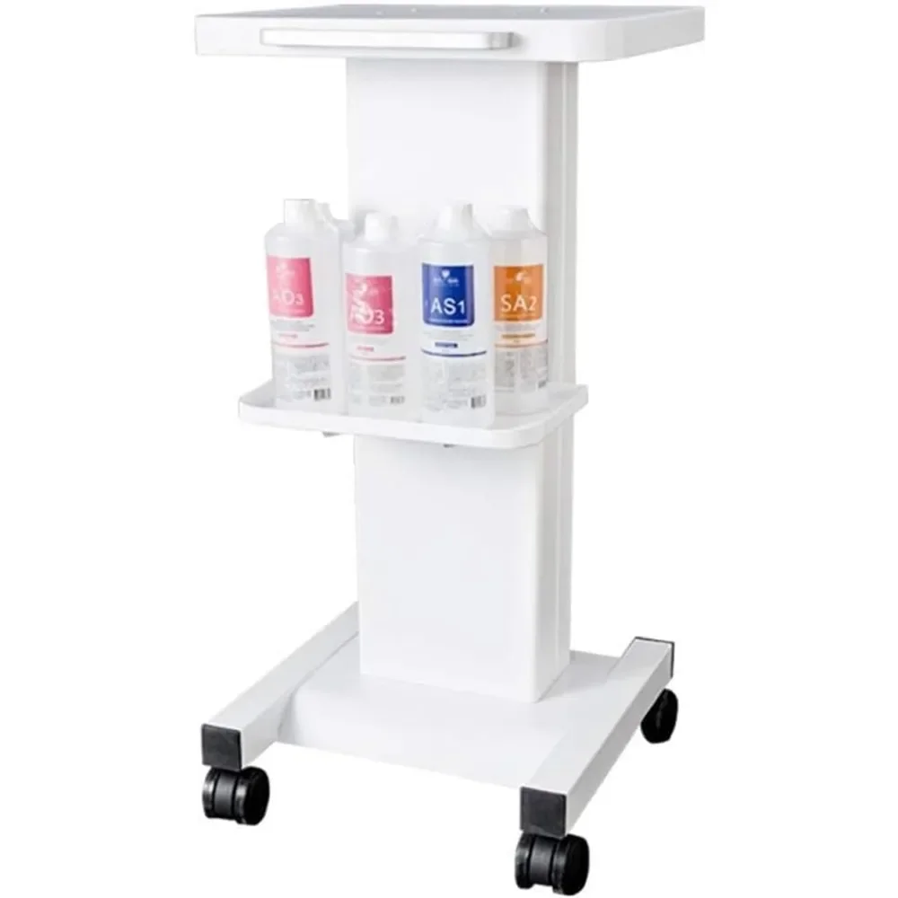 Schoonheidssalon Trolley Winkelwagen met handvat Tattoo Roller Tray Trolley Winkelwagen met wielen voor Spa Schoonheidssalon Belasting 100 kg/220 lbs