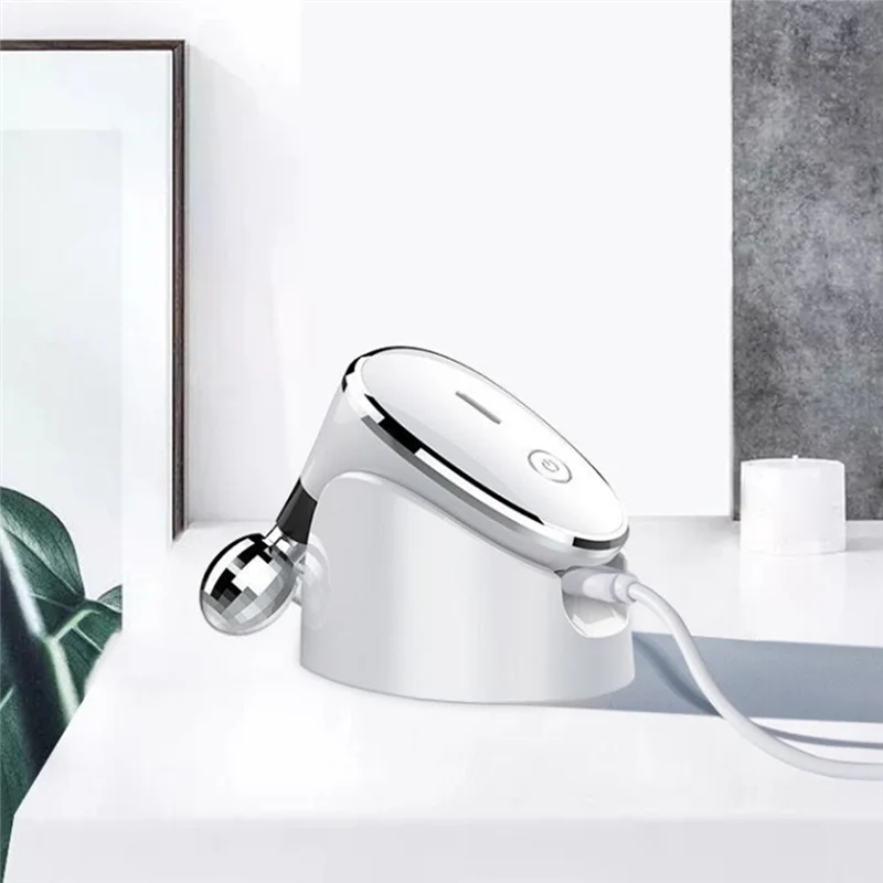 INLIG-Microcurrent تهتز أداة التجميل الكهربائية شد الوجه الأسطوانة مدلك شد الجلد تدليك أجهزة التجميل