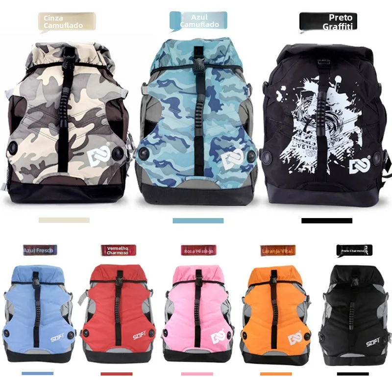 men's-roller-skate-backpack-double-shoulder-strap-inline-skating-bag-large-capacity-skateboard-bag-children's-ice-skating-bag