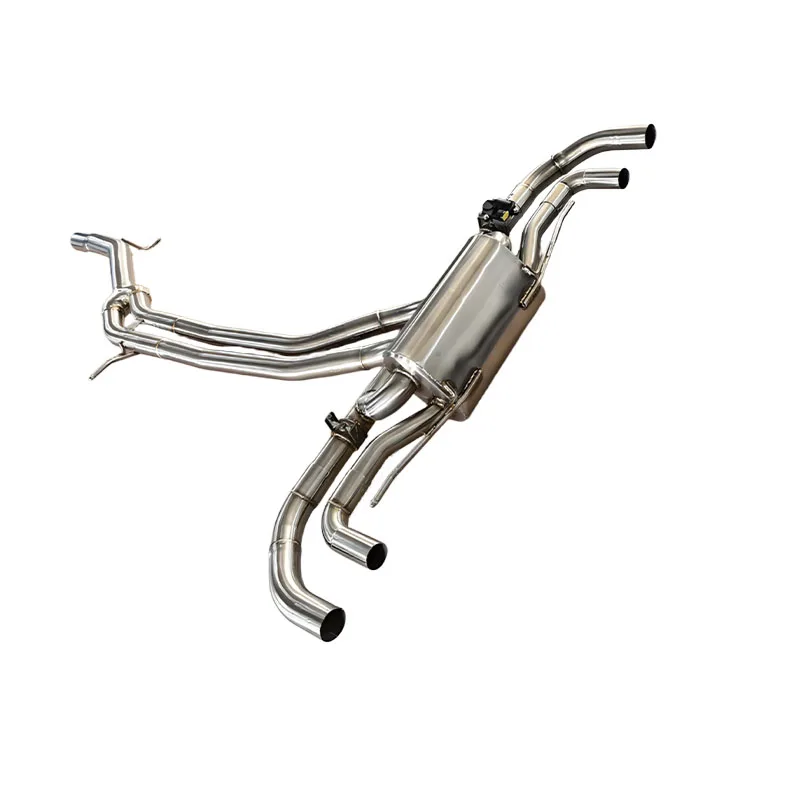 

Tuning High Quality Catback Exhaust for E3 3.0T V6 2018-2023 Stainless Steel Muffler Valve Exhaust Pipe Systems