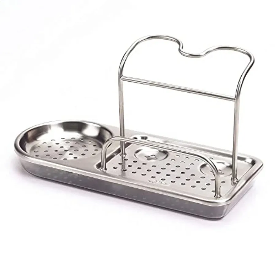 

Good Grips Stainl Steel Sink Caddy Gray A