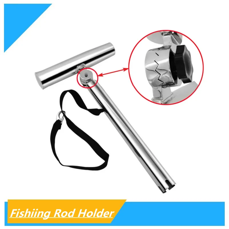 

Boat Accessories Adjustable Highly Polished 316 Stainless Steel Adjustable Outrigger Stylish Rod Holder For Marine Boat Yacht