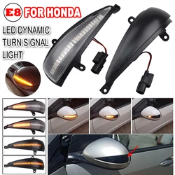 Dynamic Blinker for Honda Civic 8th Hatchback Coupe LED Turn Signal light arrow mirror indicator 2005 up FA1 FD1 FD2 FN2