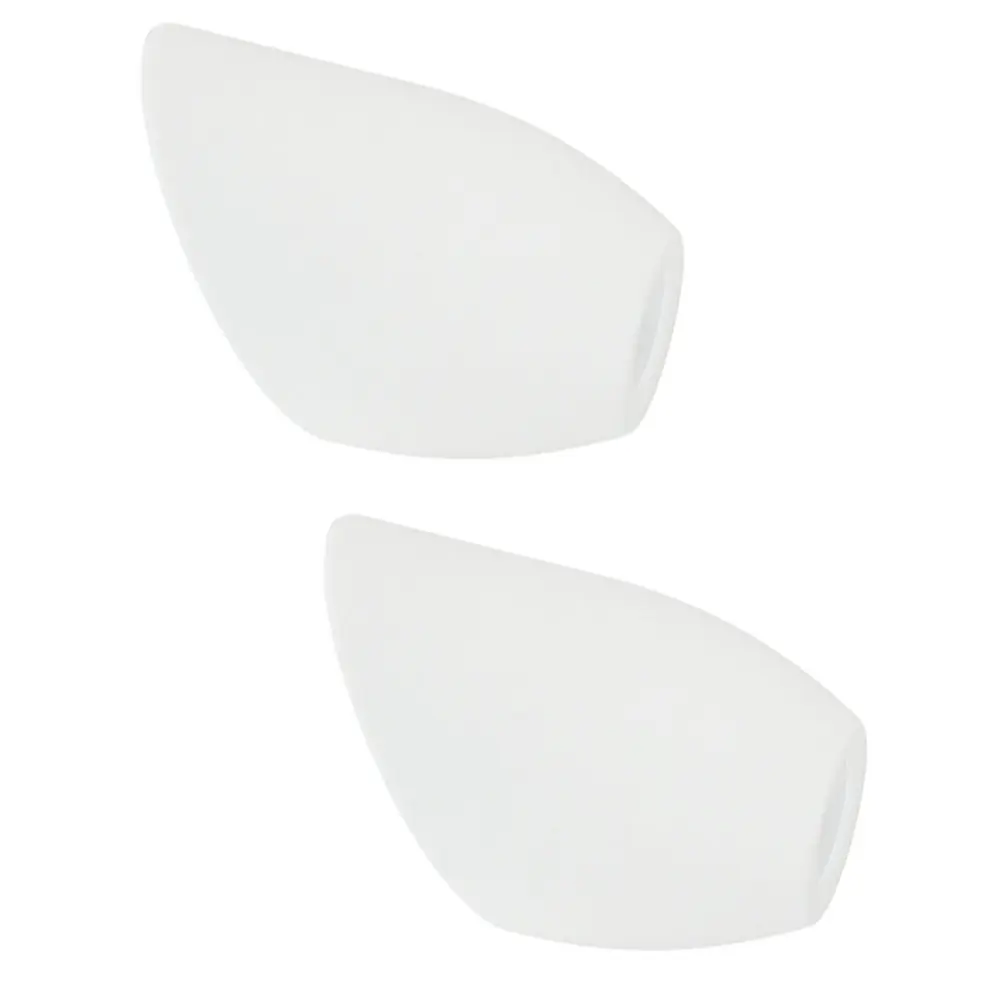 2Pcs Plastic Lamp Shade Inclined Head Lampshade Dustproof Lamp Cover for Table Wall Light Inclined Head Lampshade