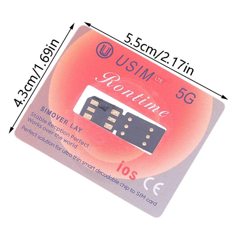 Tarjeta de desbloqueo Universal USIM para IP6s-IP14PM, serie U-SIM, 5G Pro