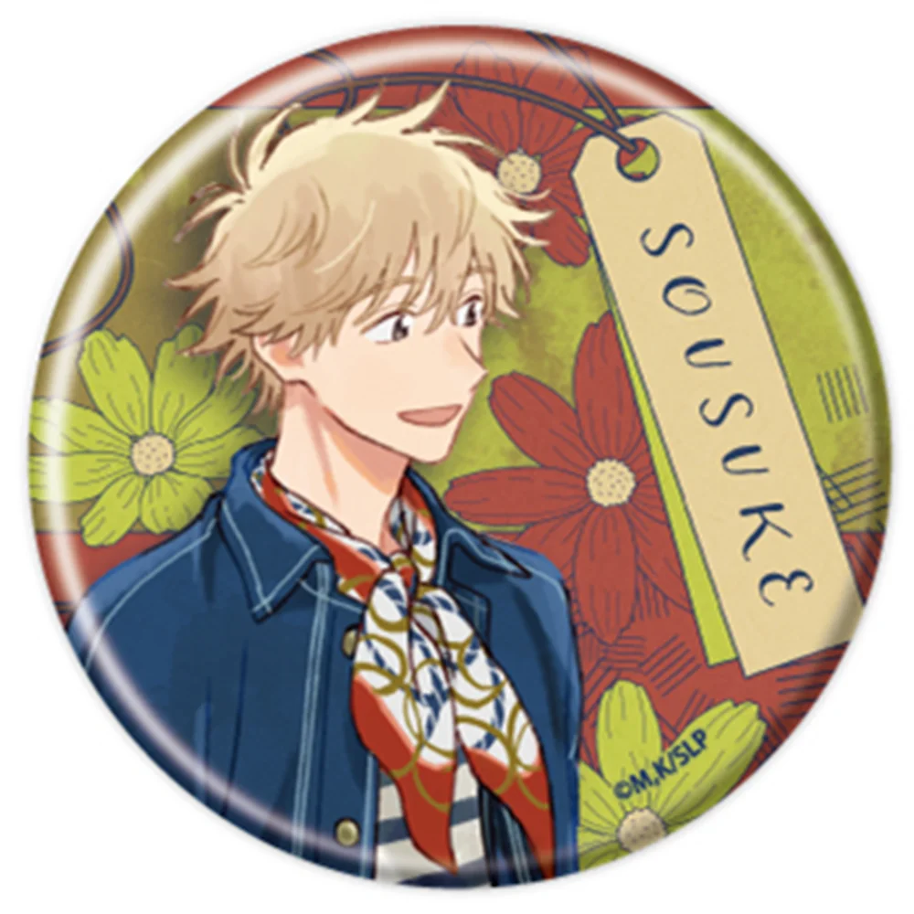 58mm Anime Skip To And Loafer Cosplay COSTUME Crachá Pin SPTE Broche de folha de flandres ﻿   Adereço Gilf