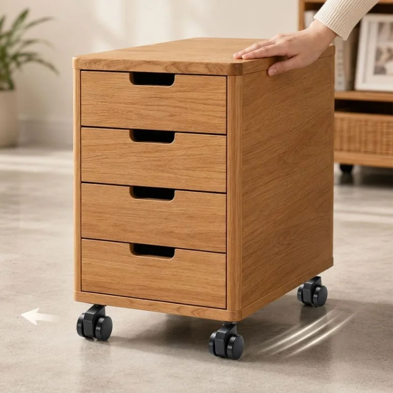 4PCS Rotating Casters, Furniture Wheels, Cabinet Wheels, Suitable for Table/study Chairs, Furniture Hardware Accessories