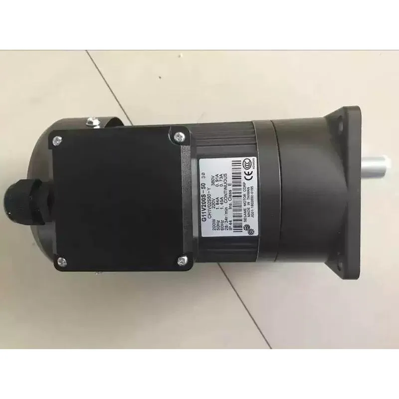 G11V200S-50 G11V200S-75 G11V200S-90 Gear Reduction Motor, CNC Chip Removal Conveyor Motor
