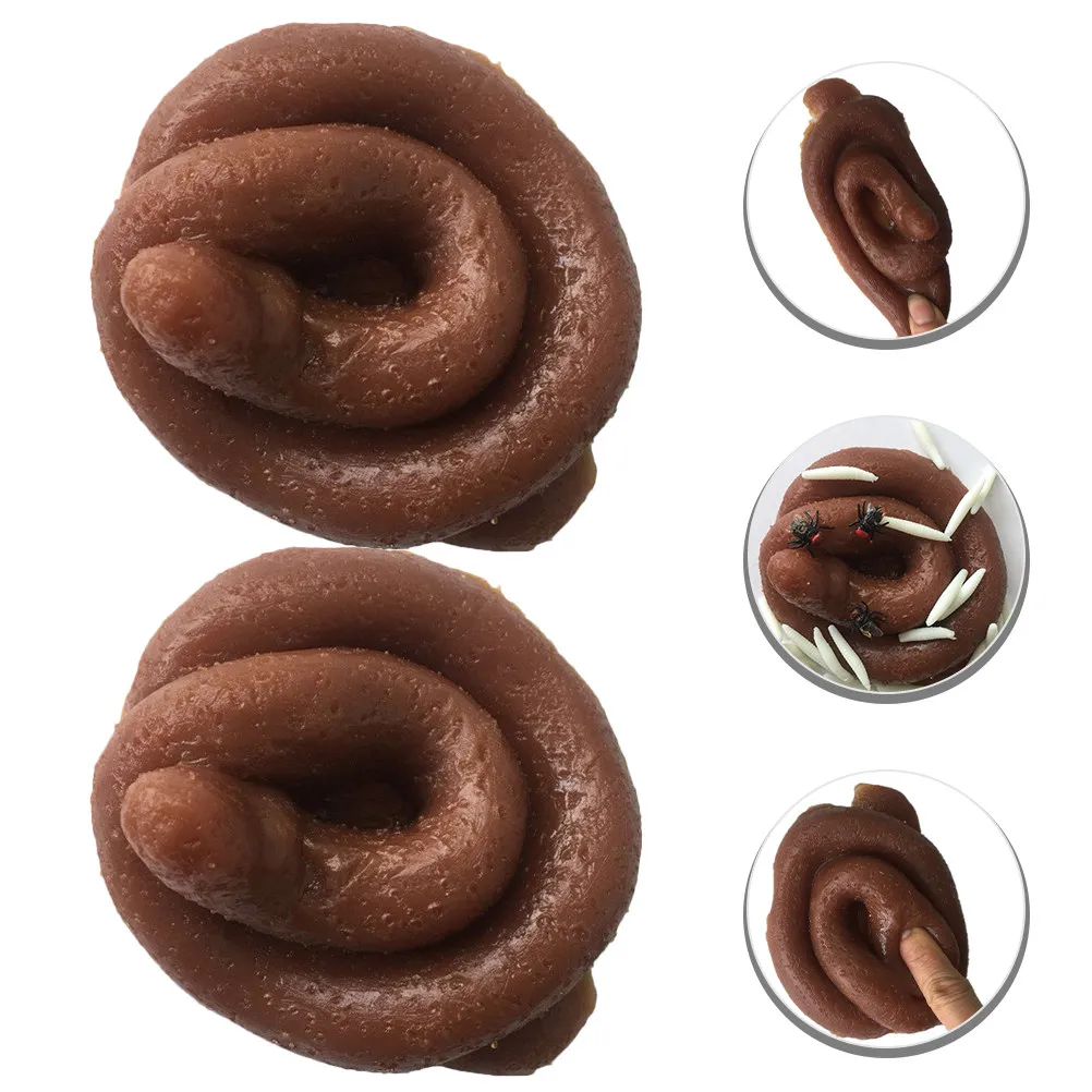 

2 шт. реалистичных муляжей коровьего помета для Хэллоуина, реквизит для розыгрышей, страшные и забавные пластиковые приколы, муляж коровьих экскрементов для вечеринок