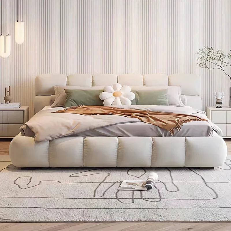 

Изголовье кровати King Size, каркас для хранения, роскошный многофункциональный органайзер, кровать, современная мебель для дома Queen Muebles Para El Hogar